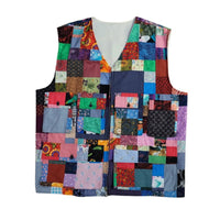Handmade Patchwork Lightweight Utility Vest