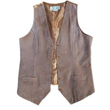 90's Vintage Leather Vest