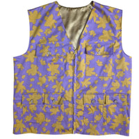 Handmade Butterick Floral Pattern Utility Vest