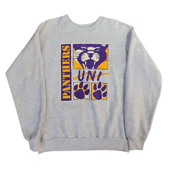 90's Vintage University of Northern Iowa Panthers Crewneck