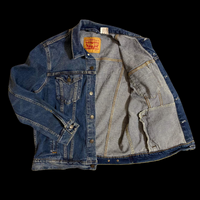 80's TYPE 3, LITTLE e RED TAB
LEVIS STRAUSS TRUCKER DEMIN JACKET