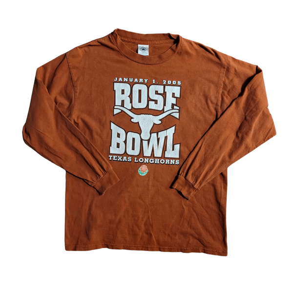 TEXAS LONGHORNS 2005 ROSE BOWL LONG SLEEVE TEE