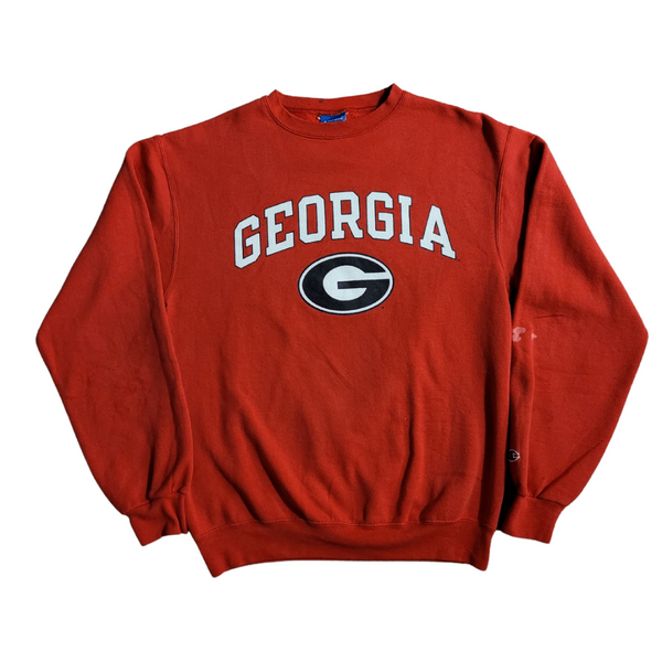 VINTAGE CHAMPION UNIVERSITY OF GEORGIA CREWNECK SWEATER