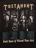 TESTAMENT DARK ROOTS OF THE EARTH TEE