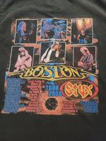 BOSTON & STYX 2008 TOUR BAND TEE