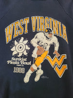 VINTAGE 1989 WEST VIRGINIA FIESTA BOWL SWEATSHIRT