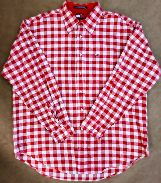 Vintage Tommy Long Sleeve Button Up