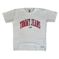 VINTAGE TOMMY JEANS HILFIGER COLLEGIATE ACRE LOGO TEE