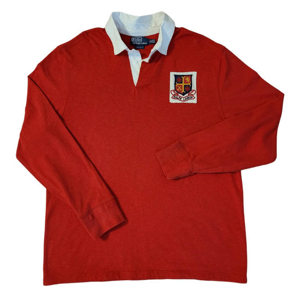 VINTAGE POLO RALPH LAUREN RUGBY STYLE SHIRT