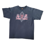 Vintage Biker for Life Devil Girl Tee