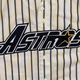 VINTAGE HOUSTON ASTROS PINSTRIPE MAJESTIC JERSEY