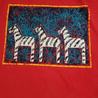 Vintage Zebra Artwork Graphic Tee