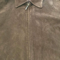 Brooks Brothers Leather Bomber Jacket