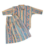 90s VINTAGE SOUTHWESTERN TWO PIECE SKIRT SET