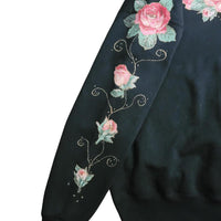 WOMEN'S CUSTOM FLORAL SWEATSHIRT