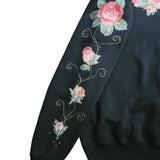 WOMEN'S CUSTOM FLORAL SWEATSHIRT