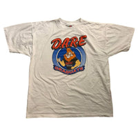 90's VINTAGE DARE TO RESIST DRUGS GRADUATE TEE