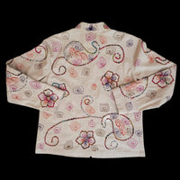 VINTAGE FLORAL PAISLEY AOP JACKET