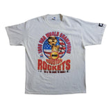 1995 VINTAGE HOUSTON ROCKETS NBA WORLD CHAMPION TEE