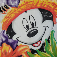 90's VINTAGE MICKEY MOUSE BIG FACE TEE