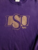 90'S VINTAGE UNIVERSITY OF LOUISIANA CREWNECK SWEATER